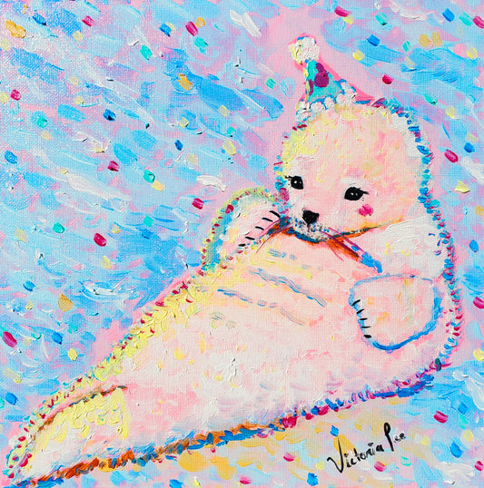 "Seal" (10x10 in)