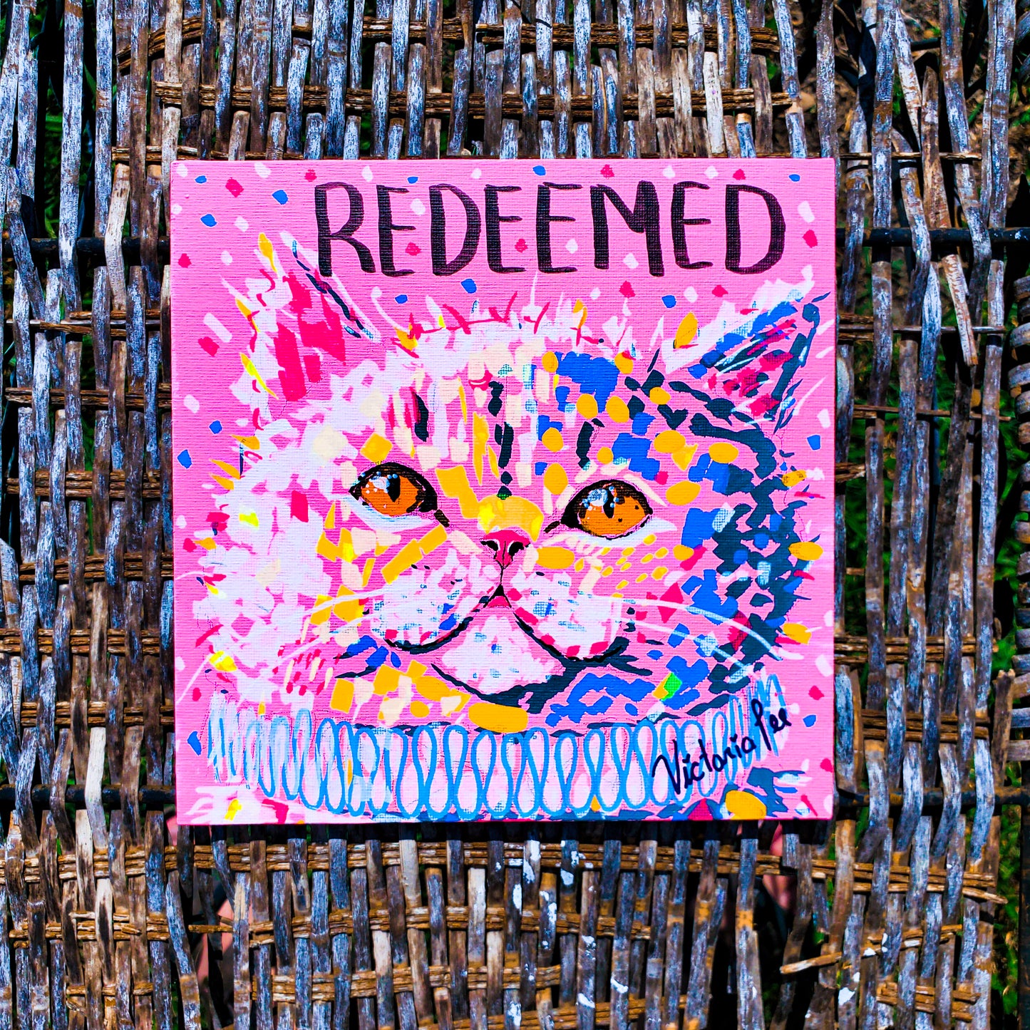 "Redeemed" (8x8 in)