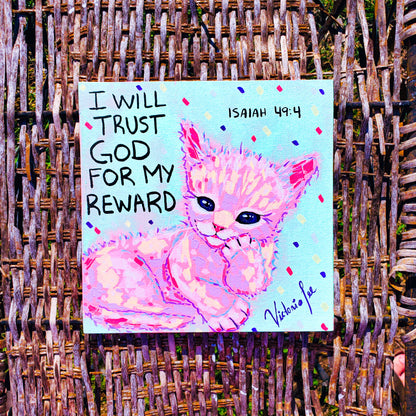 "Reward" (8x8 in)