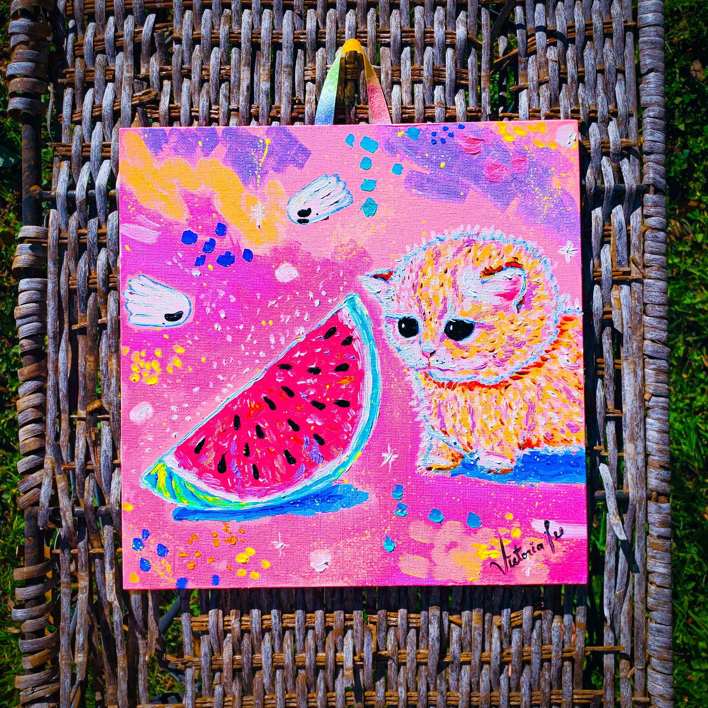 "One in a Melon" (10x10in)