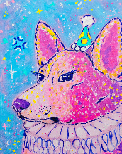 "Dogs N Birthdays" (10x8in)